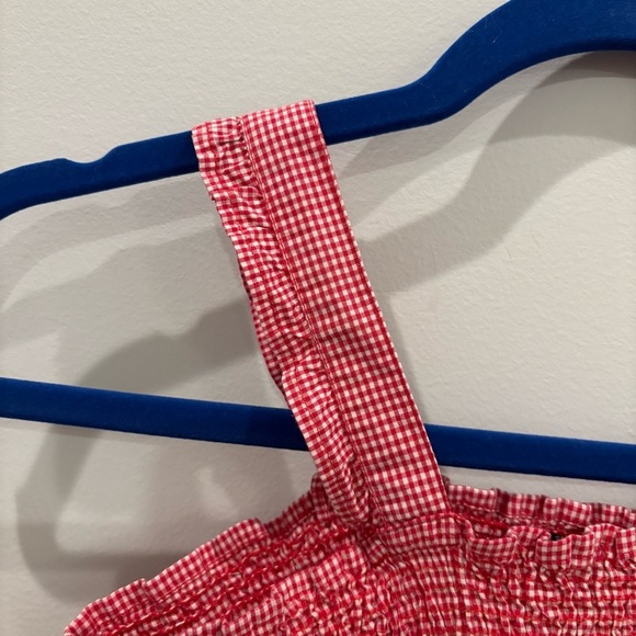 Ralph Lauren Red Gingham Girls Dress - Picture 4 of 8